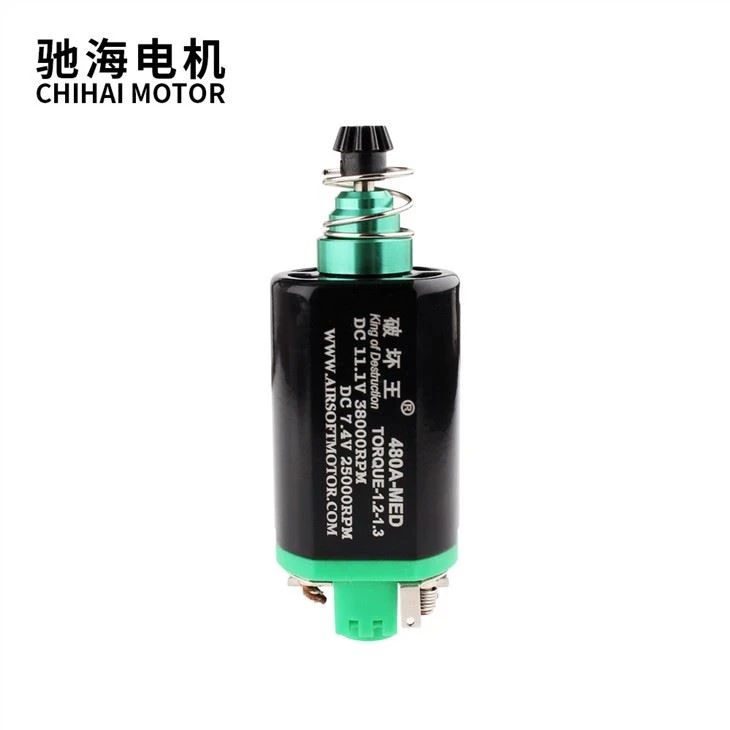 Medium Shaft 38000rpm Wet-pressure Ferrite Magnet Airsoft Motor