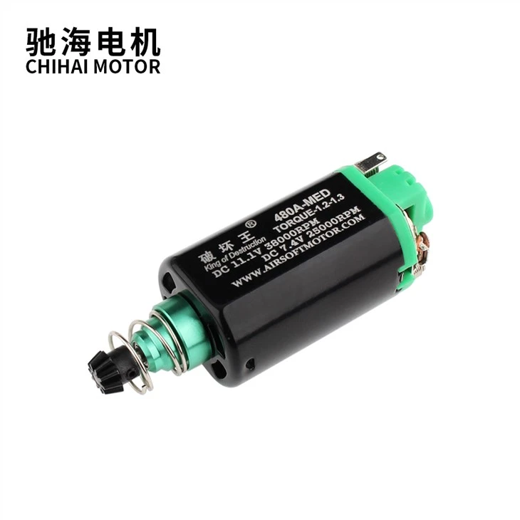 Medium Shaft 38000rpm Wet-pressure Ferrite Magnet Airsoft Motor