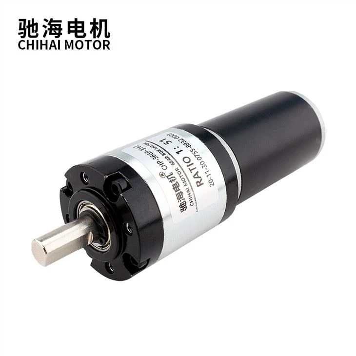 OEM DC 12v 24v Planetary DC Gear 3162 Motor With Rear Shaft