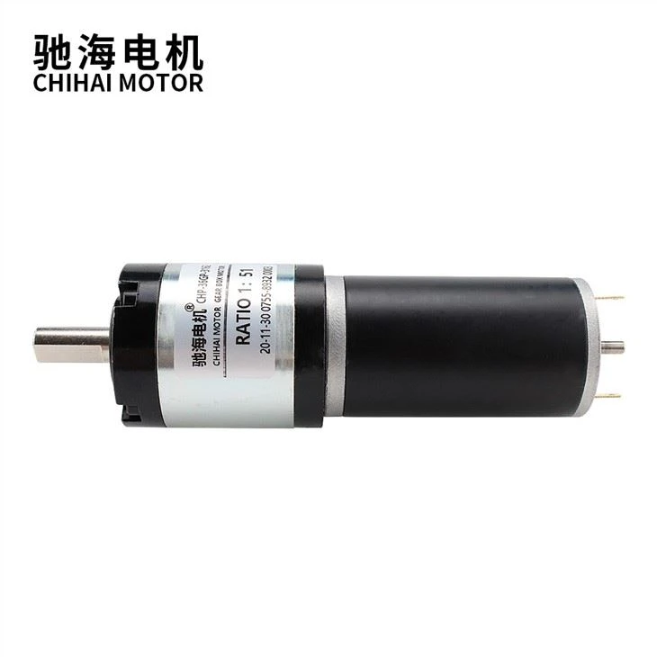 OEM DC 12v 24v Planetary DC Gear 3162 Motor With Rear Shaft