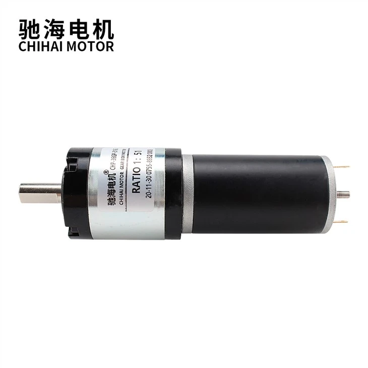 OEM DC 12v 24v Planetary DC Gear 3162 Motor With Rear Shaft